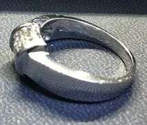14K WHITE GOLD NATURAL DIAMOND WEDDING BAND