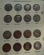 Kennedy Halves Complete BU Proof & Silver Proofs 1991 S- Complete -1988-2014  in Littleton Archival 