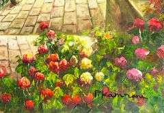 UNIQE TUSCANY  PAINTING ON CANVAS