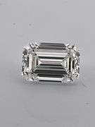 I.G.I CERTIFIED 3.02 CARAT EMERALD CUT DIAMOND