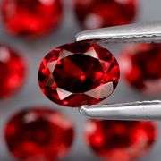 Premium 6.42ct real Padparadscha Mozambique Garnet set!