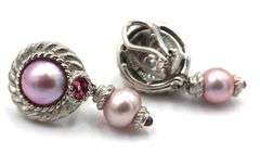 5 Pairs of signed Judith Ripka 925 sterling silver earrings