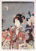 Vintage Utagawa Kunisada Woodblock Print