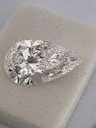 I.G.I CERTIFIED 4.32 CARAT PEAR SHAPE DIAMOND