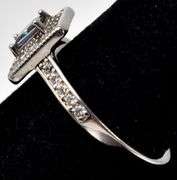Mystic Topaz and CZ Gemstone Ring in Sterling Silver