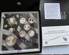 2013 US Mint Limited Edition Silver Proof Set