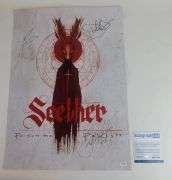 Seether Autographed Signed Poster ACOA