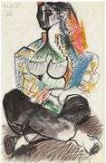 Highly Collectible Pablo Picasso (after) Sketchbook Lithograph Limited Edition of 250, 1960