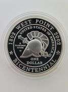 2002-W $1 West Point (U.S. Military Academy) Bicentennial PR DCAM