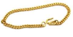 Bright Yellow 24K Standard Link Bracelet
