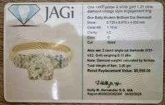 14k Gold Diamond Engagement Ring