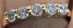 14K Yellow Gold Round Brilliant Cut Diamond