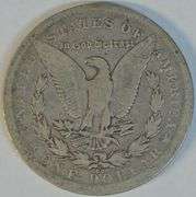 Scarce 1878-CC Morgan Silver Dollar. Nice circ