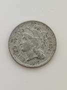 1865, 1866, 1867 - 3 Cent Nickels Lot