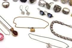 Big Group lot of vintage 925 sterling silver mixed jewelry