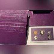 1984-93 Complete Red Box US Proof Sets.