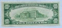 Unc $10 Exchange Bank Olean NY 1929 Series National