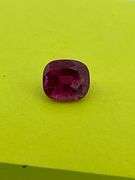 CERTIFIED NATURAL RUBY RED EXCELLENT IDEAL CUT CUSHION