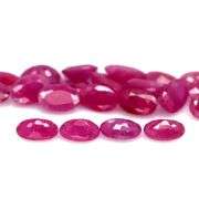 Heavy 12.13ct 22 piece Ruby set -Heated only!!