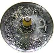 Tibetan Dragon Phoenix Incense Burner