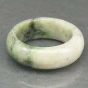 All natural size 8 Myanmar Jade Ring! 25.90 carats!