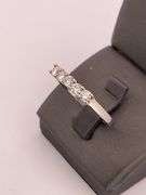 18K WHITE GOLD LADIES DIAMOND BAND