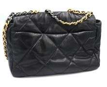 Chanel 19 Quilted Flap Maxi Bag