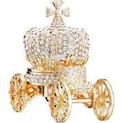 Crown Carriage with 24K Gold Accents and Crystals