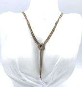 David Yurman waterfall lariat tassel with diamonds