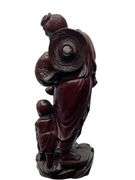 Carved Wooden Chinese Statue