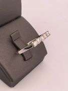 18K WHITE GOLD LADIES DIAMOND BAND