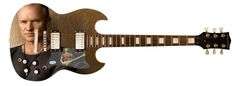 Sting Autographed Signed Custom Photo Graphics Guitar ACOA
