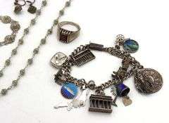Group lot of Vintage 925 sterling silver jewelry