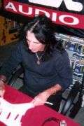 Alice Cooper Autographed Skull Snakes Photo Graphics Strat Guitar ACOA