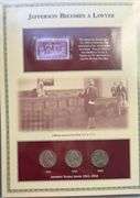 Jefferson US Five Cent Coin Collection.