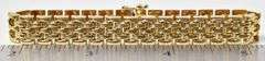 Impressive 14K Yellow Gold Chain Link Bracelet