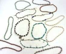 Lot of 13 Honora pearl strand bracelets