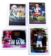 Lot of 4 NFL Rookie Quarterback Football Cards