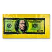 100 Dollar New Ben Bill by Steve Kaufman (1960-2010)