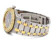 Audemars Piguet Royal Oak automatic 30mm custom made dial bezel watch