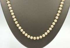 6.5-7mm Fresh water pearl strand necklace