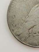 1935 S Silver Peace Dollar, Cleaned