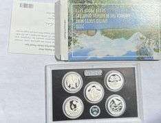 2020 US Silver Quarters  Proof Sets Nice cameo sets with box and paper in US Mint issue boxs