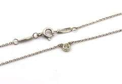 Tiffany & Co 0.05ct diamond by the yard necklace