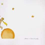 The Little Prince Flying Away