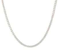 New 11.0ctw Diamond Tennis Necklace in 14K