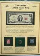 Historic US Currency. Postal Comm Society issue.