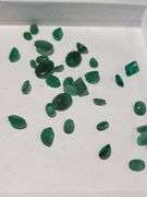 Magnificent collection of Columbian Emeralds 23.46 CTTW