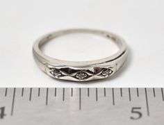Wonderful Diamond Ring in 10K White Gold