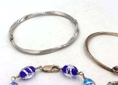 Group lot of Vintage 925 sterling silver mixed jewelry